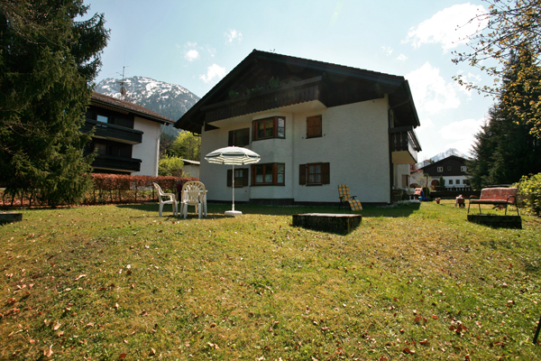 Terrasse Ferienwohnung Oberstdorf